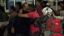 Migrant Crisis: Refugees Arriving in Munich News Clip