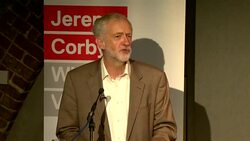 Speech soundbites - Jeremy Corbyn endorsed as Labour Leader by half of UB40, Robin Campbell News Clip