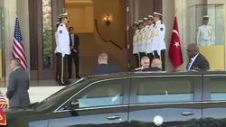 CLEAN : Biden in Ankara as Turkey launches Syria operation News Clip