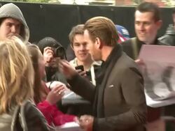 Ewan McGregor at Salmon Fishing In The Yemen European Premiere at ODEON Kensington on April 10, 2012 in London, England. Stock Footage
