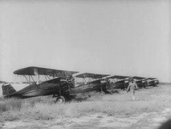 Crop dusting for mosquitoes in New Jersey Stock Footage