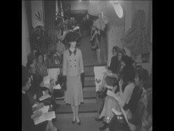 CAN 085 JACQUES ESTEREL DISPLAYS NEW PARIS FASHIONS Instructional Video