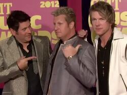 Jay DeMarcus, Gary LeVox, and Joe Don Rooney at 20 Stock Footage