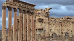CLEAN : FILE: Temple of Bel destroyed in Palmyra News Clip