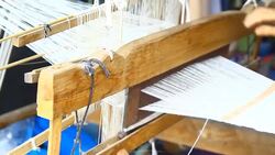 weaving, Thailand Stock Footage