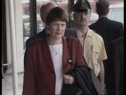 GERMANY: HELEN CLARK NEW ZEALAND PM VISIT News Clip