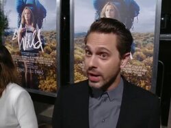 INTERVIEW - Thomas Sadoski at 'Wild' Los Angeles Premiere Presented By Fox Searchlight Stock Footage