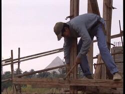 EGYPT: NEW RING ROAD WILL AFFECT PYRAMIDS News Clip