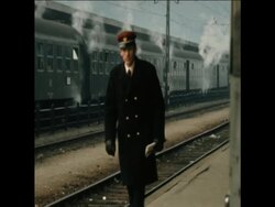 SYND 23 12 74 YUGOSLAV WORKERS LEAVE FOR CHRISTMAS Instructional Video