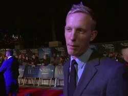 INTERVIEW Laurence Fox on what attracted him to the film, on why the story is popular, on Madonna being controlling at the W.E. Gala Premiere Stock Footage