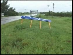 WRAP  Hurricane Gustav hits Caymans; Mexico; Cuba News Clip