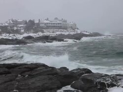 Coastal Storm Stock Footage