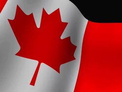 Canada Flag Stock Footage