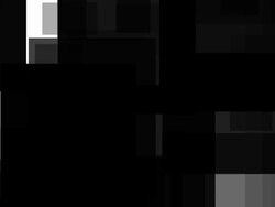 DISTORTED SQUARE : greyscale, white back (LOOP) Stock Footage