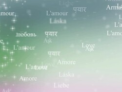 Love The Words Stock Footage