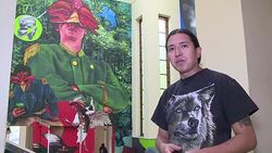 VOICED : Con arte Colombia celebra medio siglo de Cien anos de soledad News Clip