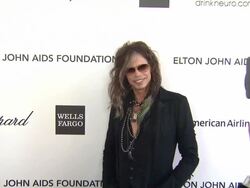 Steven Tyler at Elton John AIDS Foundation Presents 21st Annual Academy Awards Viewing Party Stock Footage