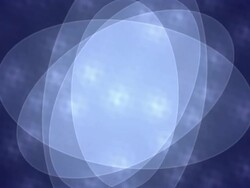 Patterned ellipse Stock Footage