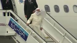 CLEAN : Pope Francis kicks off Cuba visit News Clip