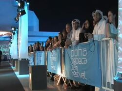 Doha Tribeca Film Festival 2009 - Day 1 Highlights Stock Footage