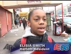 The AP's Ted Shaffrey talked to Harlem residents a day after Barack Obama became the first African-American to be elected President. Many people are still celebrating the win, while others are now wondering what changes the Democrat will make. News Clip