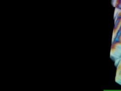 Tartaric acid crystals growing from aqueous solution Stock Footage