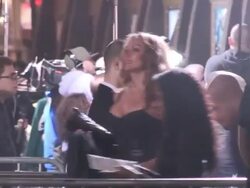 Tito Ortiz and Amber Miller at the 300: Rise Of An Empire Premiere in Hollywood Stock Footage