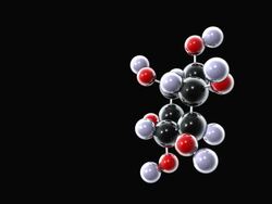 Myo-inositol molecule Stock Footage