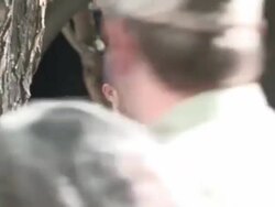 Colin Hanks & Eric Stonestreet enter the LA Kings vs Chicago Blackhawks game the Staples Center Stock Footage