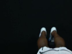 Young man doing push-ups Stock Footage