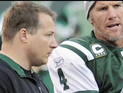 The New York Jets and their former coach, Eric Mangin, have been fined by the NFL over not reporting an injury last season to Brett Favre. News Clip