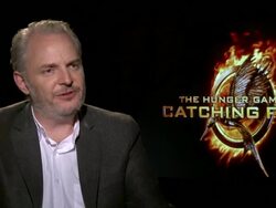 INTERVIEW - An exclusive interview with the 'Hunger Games Catching Fire' movie Francis Lawrence Stock Footage