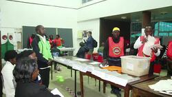 CLEAN : Rainstorms mar Zambias presidential vote News Clip