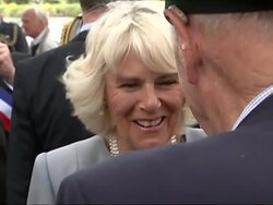 Prince Charles and the Duchess of Cornwall Visit Normandy for the 70th Anniversary of Day News Clip