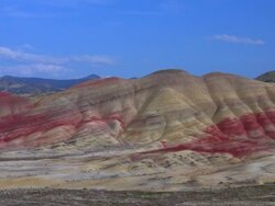 Painted Hills Stock Footage