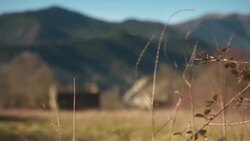 Janovas, Huesca, Spain. An abandoned village Stock Footage