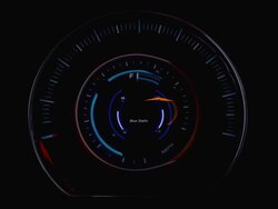 Futuristic display instruments Stock Footage