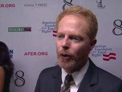 INTERVIEW: Jesse Tyler Ferguson on why he wanted to be a part of tonight at The American Foundation For Equal Rights & Broadway Impact Present 8 Stock Footage