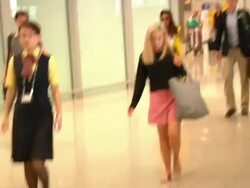 David and Victoria Beckham Visit China Stock Footage