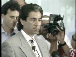 OJ Simpson Murder Case Overview Stock Footage