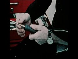 SYND 23-7-71 ANTI SHARK WEAPON DEVELOPED TO PROTECT APOLLO 15 CREW, AFTER SPLASHDOWN News Clip