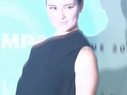Cote de Pablo at the 2011 Women In Film Crystal + Lucy Awards Sponsored By Pandora And Max Mara at Beverly Hills CA. (Footage by WireImage Video/Getty Images Entertainment Video) Stock Footage