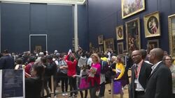 CLEAN : Mona Lisa back in its Louvre room after major renovation News Clip