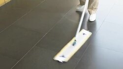 Floor cleaning. Stock Footage