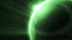 Earth deep space Stock Footage