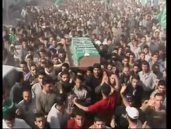 Thousands attend funeral of Hamas member killed in Israeli strike News Clip