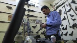Business brisk for Kurdish gunsmith in Iraq News Clip