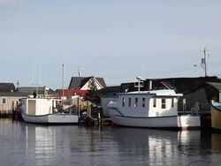 Fishing Village Stock Footage