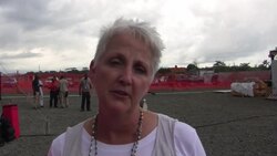 Liberian President attends opening of US Treatment Unit for health workers who may contract Ebola News Clip