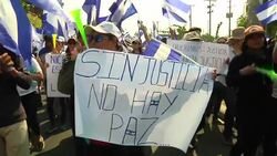 Thousands peacefully protest government in Nicaragua News Clip